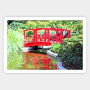 Red Bridge Sticker